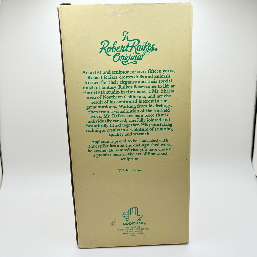 Raikes Bears Lisa Marie 1990 Nursery Miniatures With Original Box NO HIGHCHAIR - Picture 12 of 13